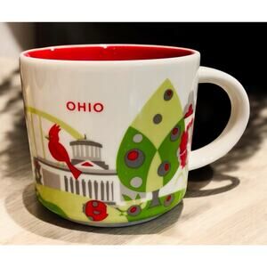 Starbucks OHIO You Are Here Collection 2013 14 Oz Coffee Tea Mug